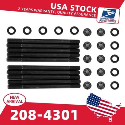 208-4301 Cylinder Head Stud Kit For 1988-2005 Honda D16Z Engine D15B D16A6 D16Z6