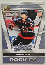 2025-26 Ryan Suzuki Rookies Hurricanes Upper-Deck MVP 234
