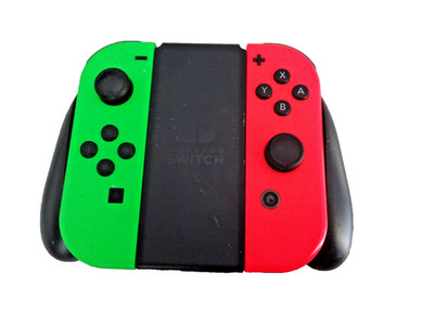 Original Nintendo Switch Joy Con Controller 2-er Set + Joy-Con Grip Halterung