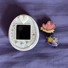 BANDAI Tamagotchi P  s White 2012 with 2 Deco Earrings Set