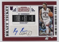 2019 Panini Contenders Draft Picks College Ticket Blue Foil Ky Bowman Auto 14md