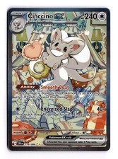 Cinccino ex 119/086 Holo Special Illustration Rare Chaos Rising Pokemon NM