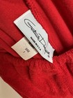 Gertrude Davenport strapless romper women’s size L NEW IN PKG VTG Red — photo 5