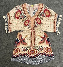 Farm Rio Brazil Toucan Majestic Petite Mini Dress