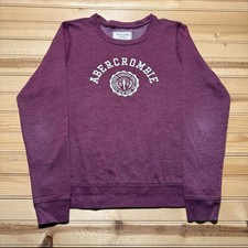 Vintage Y2K Abercrombie Fitch New York Embroidered Crewneck Sweatshirt - Large
