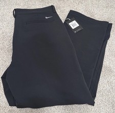  NEW Nike Golf Pants Men  s 38x30 Black Tour Performance Standard Fit Stay Warm