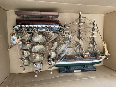Wooden Ship Constitution 1814, Clipper XIX Century 2 for Restoration FREE S/H