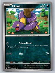 Ekans 100/162 Temporal Forces Common