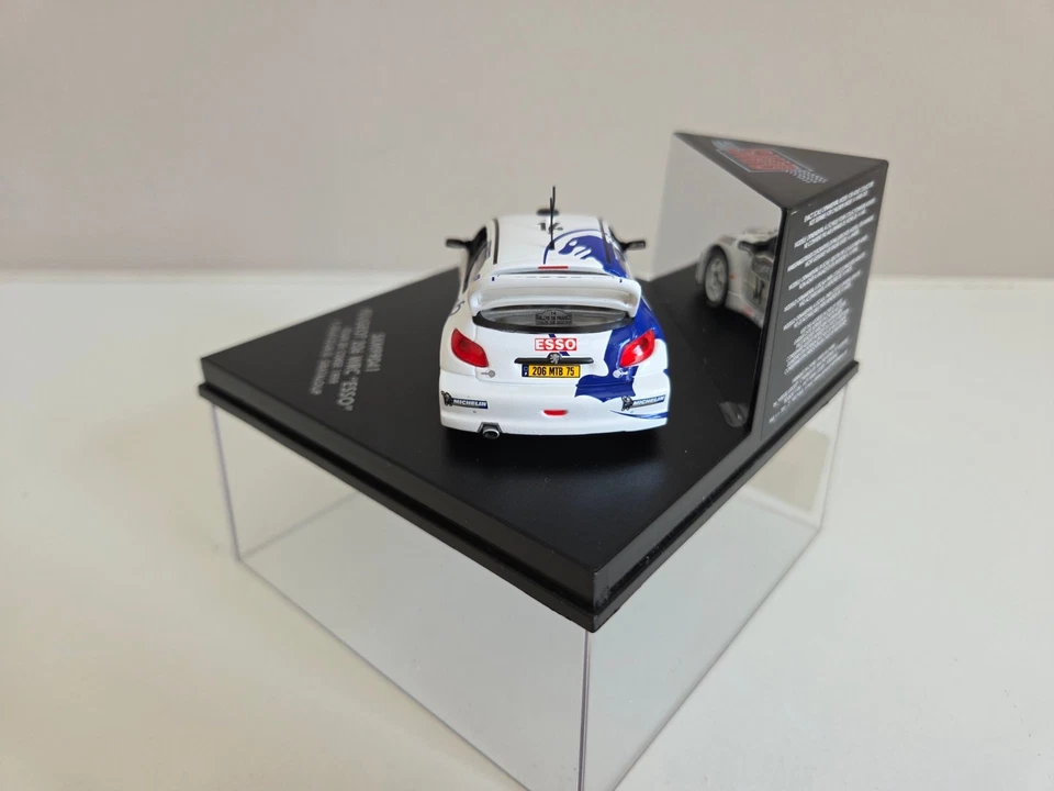 SKID 1/43 PEUGEOT 206 WRC Delecour/Grataloup - Tour de Corse 1999 - SKM99041 - Immagine 4 di 4