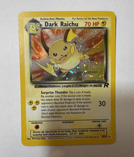 Pokemon TCG Team Rocket Dark Raichu 83/82 Secret Rare Holo 70 HP EN Unlimited on eBay