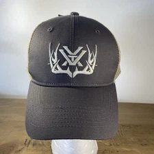 Vortex Optics Full Tine Snap Back Hat Brown/Tan Mesh Cap 220-32-CHR