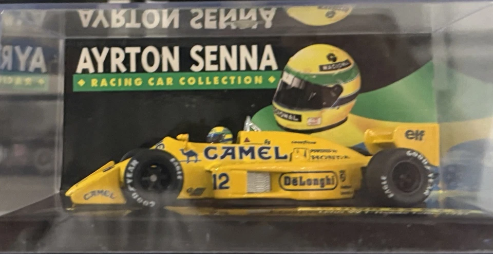 Minichamps 1/43 UMBAU EDITION 15 Camel Lotus 99T Honda #12 French GP 1987 Senna - Photo 1/4