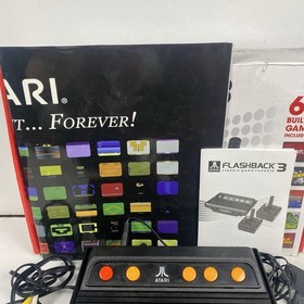 Atari Flashback 3 Classic Game Console with OG Box, Joysticks, & Cords Fast Ship