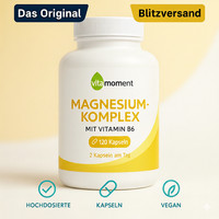 Magnesium Komplex 120 Kapseln B6 Vitamin Blitzversand Top Preis & Service !!!