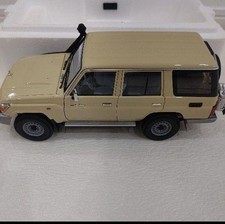 KYOSHO 1/18 Toyota Land Cruiser 76 2017 Beige Minicar