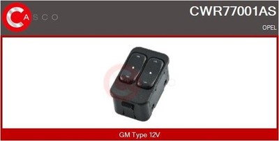 Casco Schalter, Fensterheber CWR77001AS für OPEL