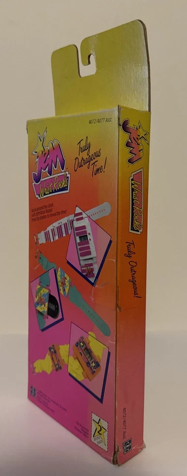 Reloj de pulsera Jem and the Holograms 1986 Hasbro vintage nuevo en caja 4072/4077 leer Foto 3 de 4