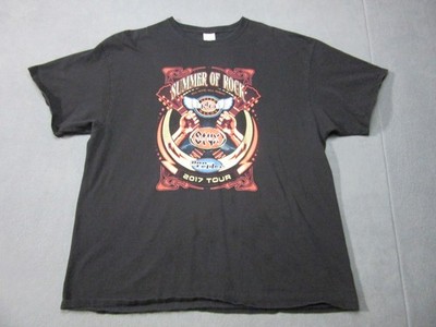 REO Speedwagon Styx Don Felder Shirt Mens 2XL 2017 Summer of Rock Tour Band