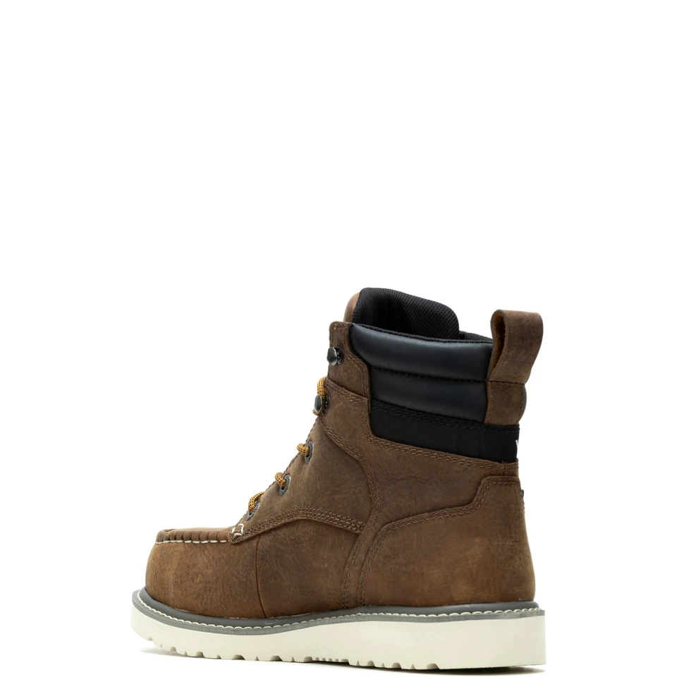 Wolverine Women Trade Wedge 6" Moc-Toe Work Boot Shoes - Image 3 of 4