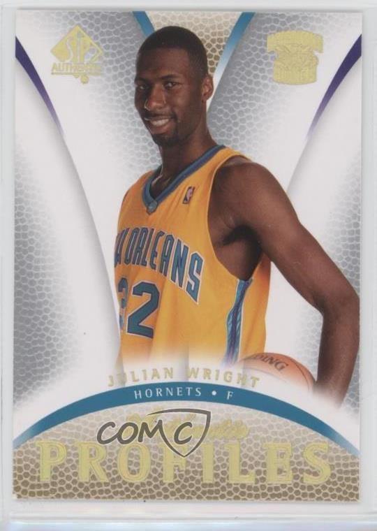 2007-08 SP Authentic Retail Profiles Julian Wright #AP-12 Rookie RC 1k3