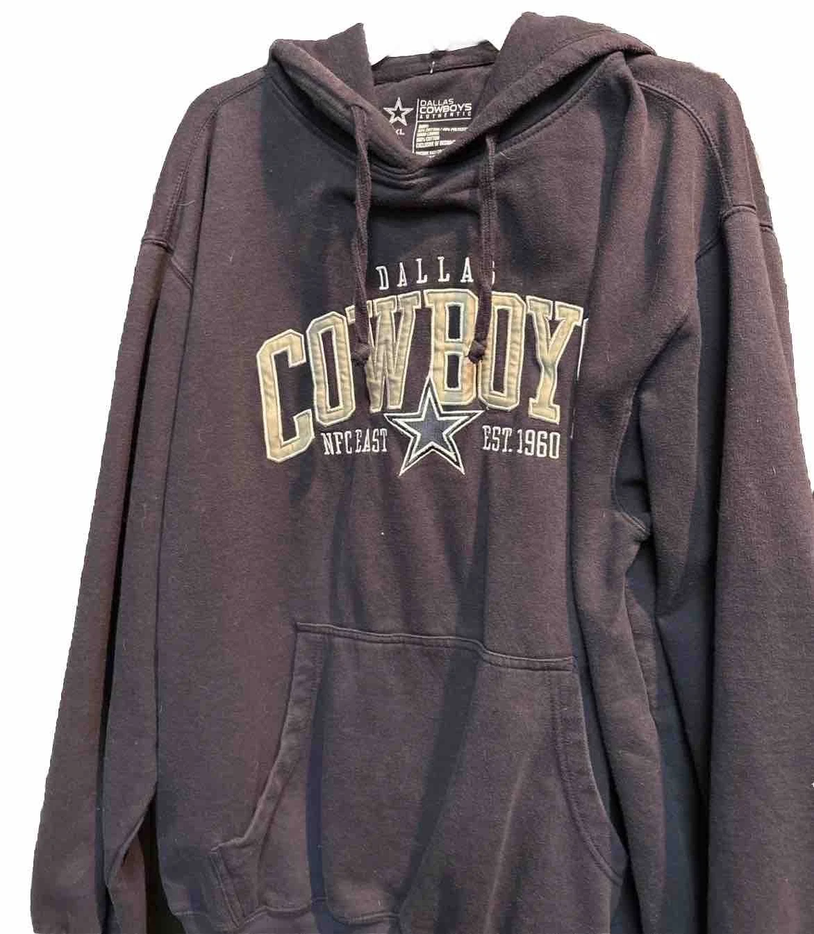 VETEMENTS Felpa con cappuccio uomo Dallas Cowboys autentica XXL NUOVA CON ETICHETTE
