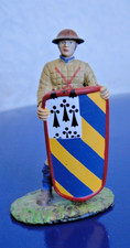 Soldat Blei Altaya Mittel -alter Soldat Pavesier Bourguignon XV Century