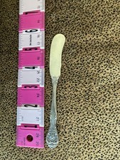 Gorham King Edward Butter Spreader flat handle knife STERLING SILVER 26.5 g