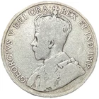 1917 Canada 50 Cents Silver Half Dollar George V Canadian Foreign Coin