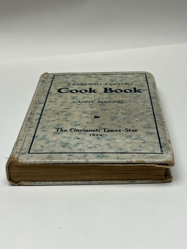 1924 Twentieth Century Cook Book Candy Making Cincinnati Time Star Cookbook Vtg. - Picture 6 of 13