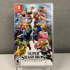 Super Smash Bros Ultimate Nintendo Switch Game CIB Tested Clean