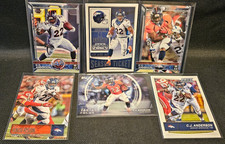 C.J. Anderson Denver Broncos lot of 6 Football Cards