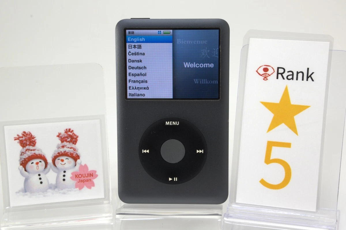 美品 Apple iPod classic 120GB MB565J Box付 Apple iPod Classic 120GB ブラック MB565J/A - メルカリ