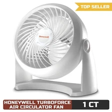 Honeywell HT-904 TurboForce Air Circulator Fan, Small, White