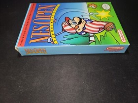 NES Open Tournament Golf Authentic Nintendo NES EXMT+ condition COMPLETE n box!