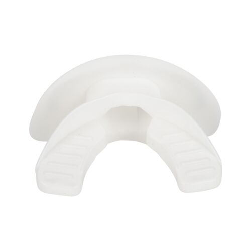 (Blanco) Protector bucal deportivo protector bucal de choque TPR protectores bucales atléticos GSA - Imagen 1 de 22