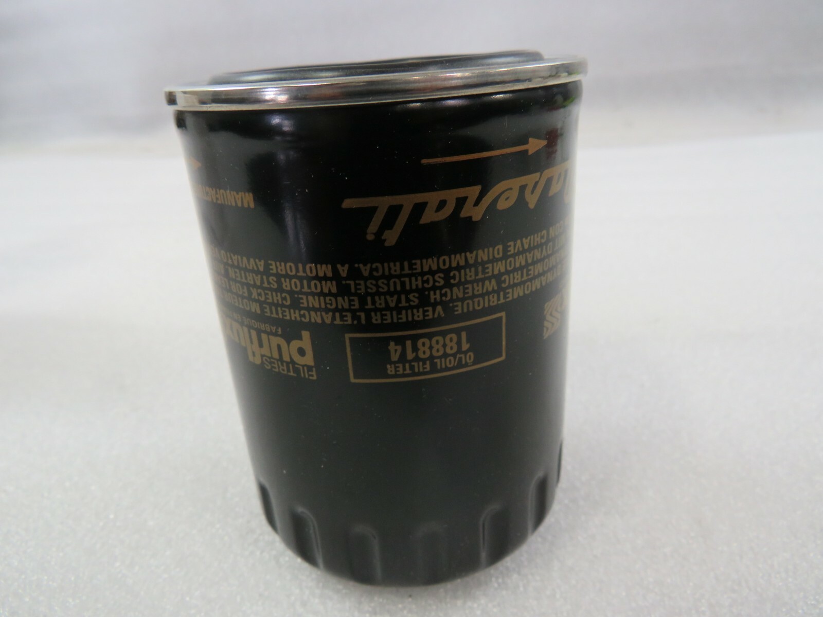 Maserati Quattroporte, M138, Engine Oil Filter, New, P/N 188814