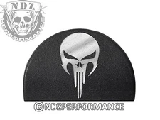 NDZ JP1 Plug for Glock 17 19 21 22 23 34 35 GEN 1-3 Silver NDZ Skull 2