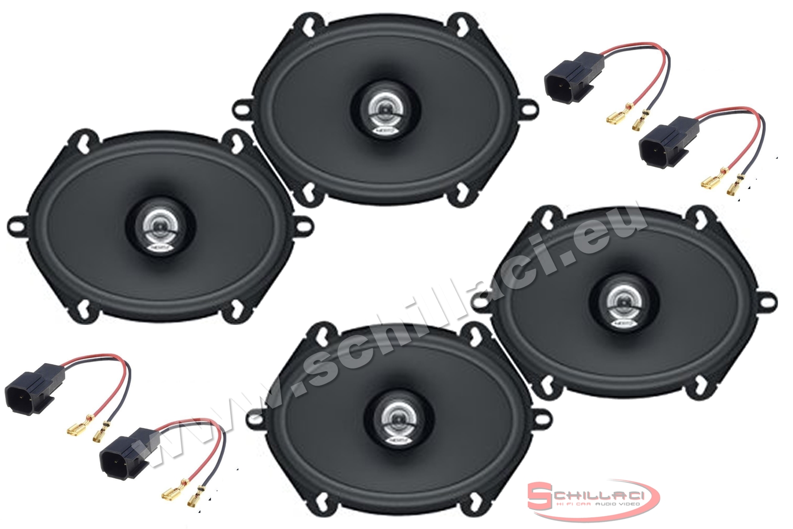 Offerta Kit 4 Casse Mazda 6 Hertz DCX 570.3 | Miglior Prezzo 5x7"