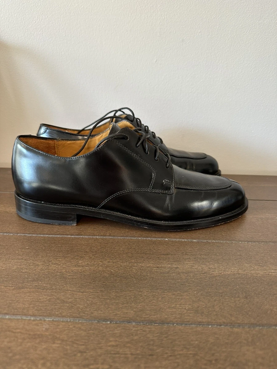 Cole Haan Black Leather Lace Up Dress Shoes Wedding Funeral size