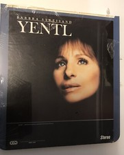 RCA Selectavision Videodisc Yentl, Barbara Streisand CED Sealed Ships Free