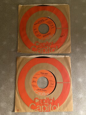 Helen Reddy Angie Baby I Think Emotion I've Been Wanting You So Long 7'' Lot 1974