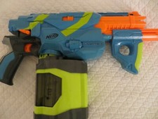 NERF Vortex VTX Pyragon Disc Drum Blaster Hasbro READ DESCRIPTION