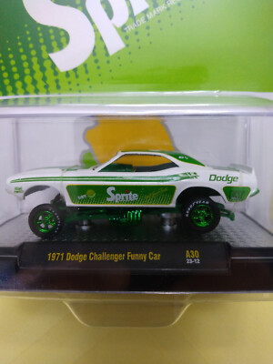 2023 M2 Machines 1971 Dodge Challenger Sprite Funny Car 2023 M2 Machines 1971 Dodge Challenger Sprite Funny Car
