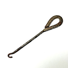 Antique Advertising Shoe Button Hook Tool  REGALS SHOES FOR A PURPOSE - 5.25"