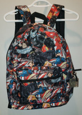 MARVEL CAPTAIN AMERICA CIVIL WAR 2016 BACKPACK W/ BONUS 2012 MARVEL KEY CHAIN NW
