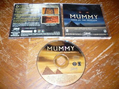 Mummy Tomb Of The Pharaoh PC CD-ROM Interplay Amazing Med game for Windows 95/98