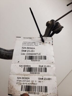 Toyota Celica GT Front Stabilizer Bar 1992-1993 2.2L 5S-FE 48811