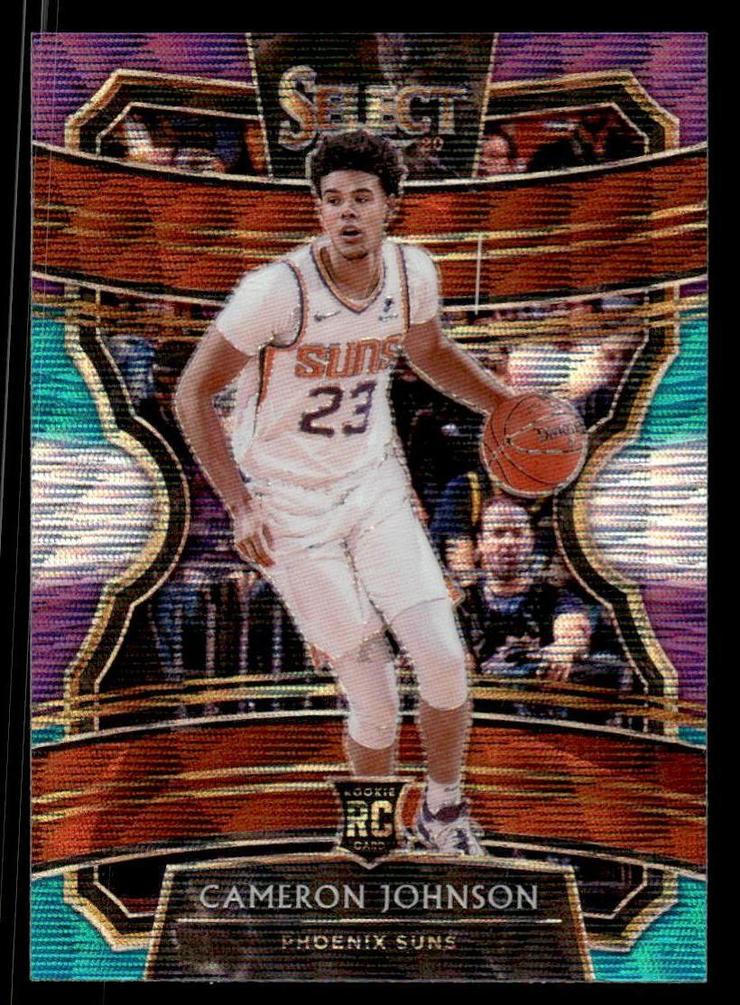 Cameron Johnson 2019-20 Panini Select #8 Tri-Color Prizms Rookie RC