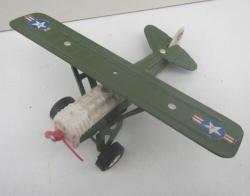 Vintage SANSON Tinplate & Plastic Toy Aircraft Plane - Made in Spain