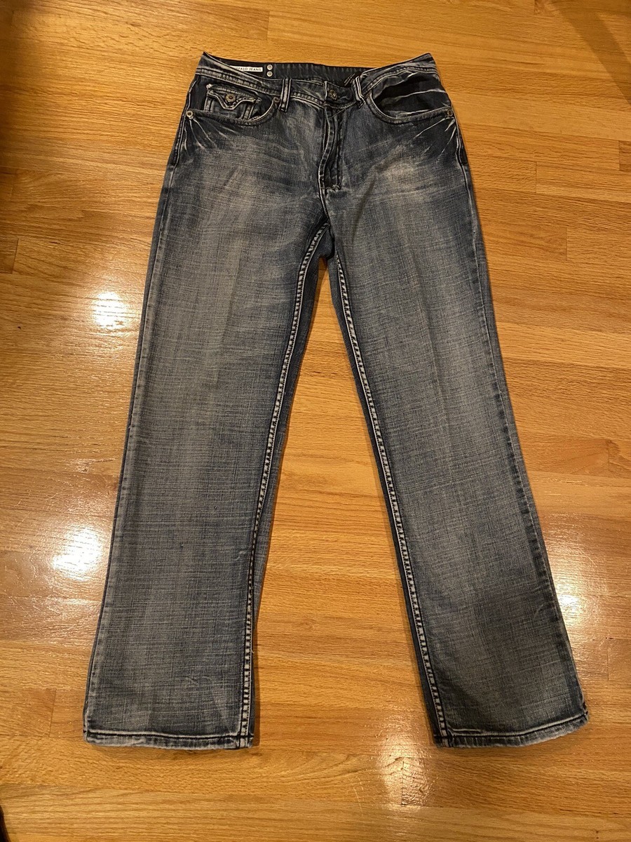 Buffalo David Bitton Driven Men's Blue Jeans 33 CA 17311 RN 85706